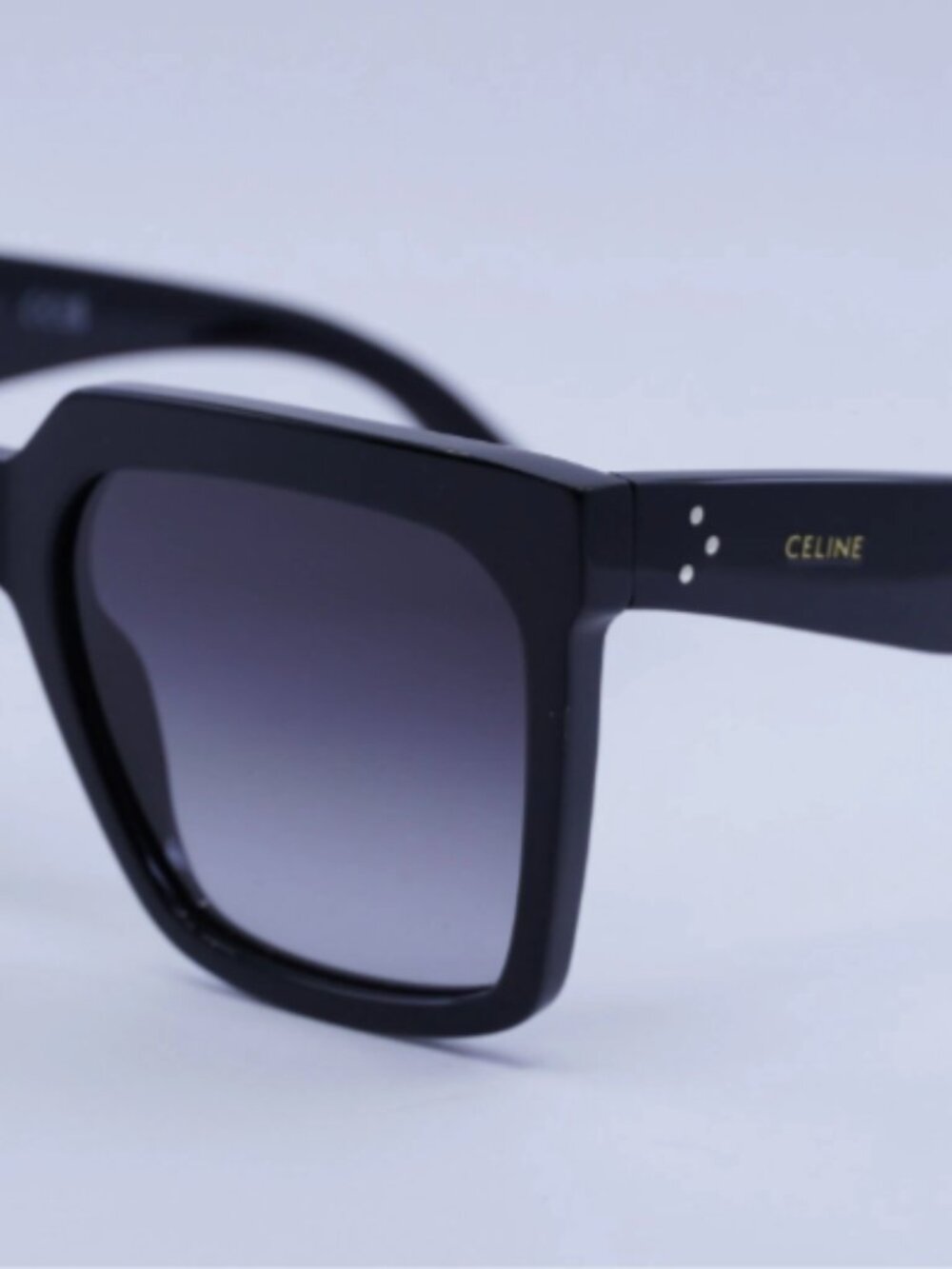 CELINE | NEW | 4055IN - 01B | SHINY BLACK | GRADIENT SMOKE | NON POLARIZED - Picture 2 of 2